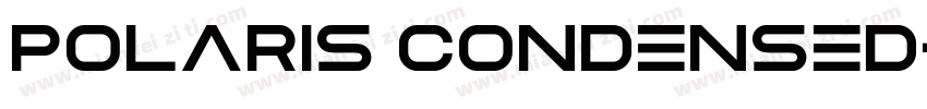 Polaris Condensed字体转换